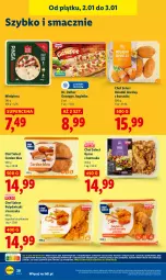 Gazetka promocyjna Lidl - GAZETKA - Gazetka - ważna od 03.01 do 03.01.2026 - strona 30 - produkty: Kurczak, Dr. Oetker, Polędwiczki z kurczaka, Bagietka, Gyros, Cordon Bleu