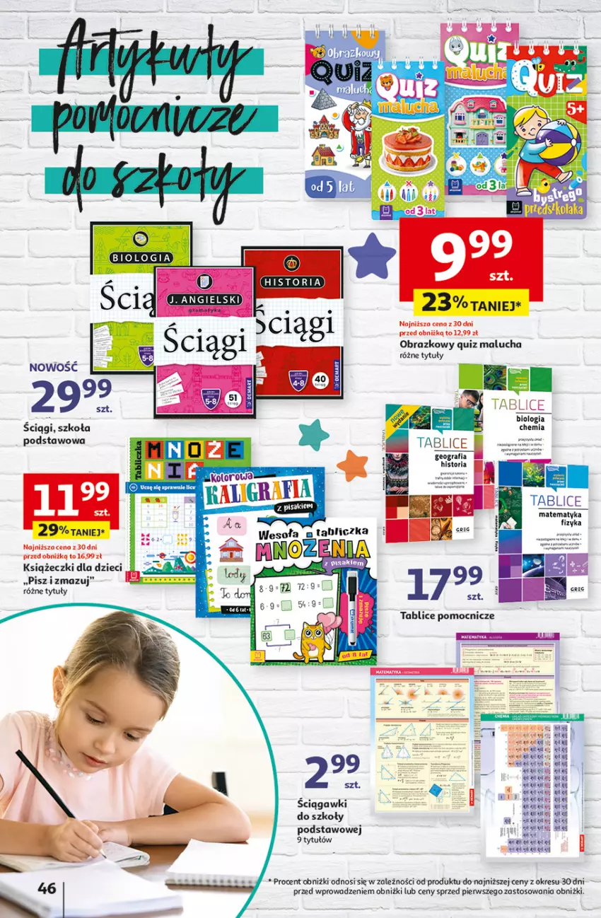Gazetka promocyjna Auchan - Hipermarket - ważna 01.08 do 07.08.2024 - strona 54 - produkty: Dzieci, Gra, Obraz, Quiz
