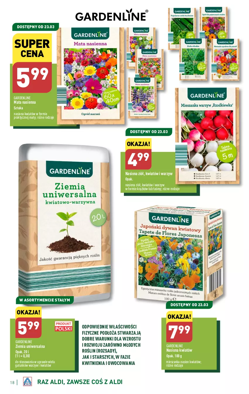 Gazetka promocyjna Aldi - Artykuły do ogrodu 👩‍🌾🌱 - ważna 20.03 do 06.04.2024 - strona 18 - produkty: Fa