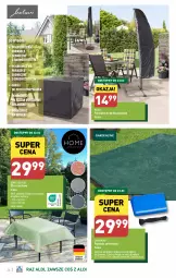 Gazetka promocyjna Aldi - Artykuły do ogrodu 👩🌾🌱 - Gazetka - ważna od 06.04 do 06.04.2024 - strona 24 - produkty: Por, Parasol, Torba, Sznurek, Fotel, Pokrowiec, Grill, Obrus, Meble