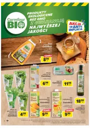 Gazetka promocyjna Carrefour - Gazetka Marki własne Carrefour - Gazetka - ważna od 29.01 do 29.01.2023 - strona 6 - produkty: Sok, Por, Pur, Gin, Pietruszka, Kolendra, Jaja, Napój roślinny, Bazyl, Oliwa z oliwek, Bazylia, Napój, Mięta, Oliwa
