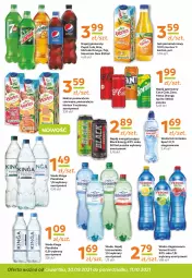 Gazetka promocyjna Gama - Gazetka Gama - Gazetka - ważna od 11.10 do 11.10.2021 - strona 10 - produkty: Sok pomarańczowy, Sok, Por, 7up, Mirinda, Lack, Pepsi, Sport, Napój gazowany, Fanta, Woda niegazowana, Woda, Sprite, Napój, Nektar, Hortex, Fa