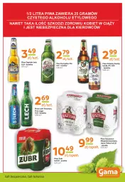 Gazetka promocyjna Gama - Gazetka Gama - Gazetka - ważna od 11.10 do 11.10.2021 - strona 11 - produkty: Piwa, Piwo, Piec, Gra, Namysłów, Kasztelan, Captain Jack, Lech Premium