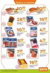 Gazetka promocyjna Gama - Gazetka Gama - Gazetka - ważna od 11.10 do 11.10.2021 - strona 3 - produkty: Piec, Kurczak, Polędwica, Krakus, Ser, Por, Gra, Włoszczowski, Salami, Kurczak gotowany, Bell, Prosciutto, Pasztet, Szynka, Tarczyński, Sport, Morliny, Kiełbasa