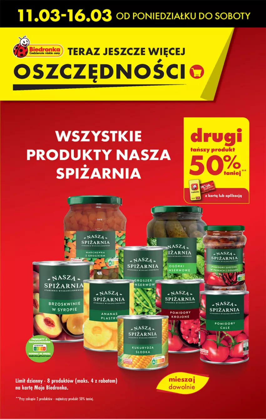 Gazetka promocyjna Biedronka - Od poniedzialku - ważna 11.03 do 16.03.2024 - strona 13 - produkty: Tera