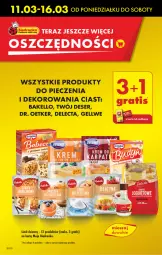 Gazetka promocyjna Biedronka - Od poniedzialku - Gazetka - ważna od 16.03 do 16.03.2024 - strona 12 - produkty: Piec, Ser, Gra, Tera, Dr. Oetker, Deser, Delecta