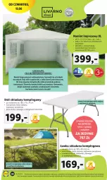 Gazetka promocyjna Lidl - GAZETKA - Gazetka - ważna od 24.06 do 24.06.2023 - strona 40 - produkty: Por, Namiot, Stół, Cień, Tera, Płyta, Danio