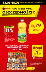 Gazetka promocyjna Biedronka - Od Poniedziałku - Gazetka - ważna od 18.05 do 18.05.2024 - strona 4 - produkty: Kujawski, Olej rzepakowy, Kabanos, Olej
