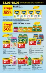 Gazetka promocyjna Biedronka - Od Poniedziałku - Gazetka - ważna od 18.05 do 18.05.2024 - strona 44 - produkty: HiPP, Sok, Ser, Por, Mus, Gra, Gerber, BoboVita, O nas, Bebiko, Smoothie, Kubuś, Deser, Woda, Karmi, Mleko, Hipp Bio