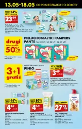 Gazetka promocyjna Biedronka - Od Poniedziałku - Gazetka - ważna od 18.05 do 18.05.2024 - strona 45 - produkty: Gin, Pampers, Papier, Pieluchy, Majtki, Toster, Papier toaletowy, Dada, Maliny, Chusteczki, Płatki kosmetyczne, Dzieci, Pieluchomajtki