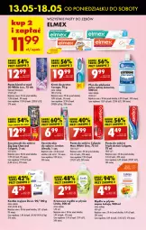Gazetka promocyjna Biedronka - Od Poniedziałku - Gazetka - ważna od 18.05 do 18.05.2024 - strona 49 - produkty: Mydło w płynie, Corega, Listerine, Kostka myjąca, Szczoteczka do zębów, Pasta do zębów, Dove, Mydło, Elmex, Colgate, Luksja, Blend-a-Med, Szczoteczka, LG