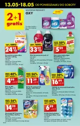 Gazetka promocyjna Biedronka - Od Poniedziałku - Gazetka - ważna od 18.05 do 18.05.2024 - strona 52 - produkty: Płyn do prania, Domestos, Ajax, Spray do czyszczenia, Zawieszki, Tablet, Proszek do prania, Tera, Płyn do wc, Zmywarki, Flora, Fa