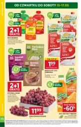 Gazetka promocyjna Stokrotka - Supermarket - Gazetka - ważna od 21.05 do 21.05.2025 - strona 2 - produkty: Warzywa, Sok, Ryż, Por, Mus, Gra, Winogrona, Farm Milk, Tymbark, Owoce, Wino, Mięso, Nektar, Mleko, Fa