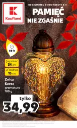 Gazetka promocyjna Kaufland - Kaufland - Gazetka - ważna od 04.11 do 04.11.2023 - strona 1 - produkty: Sok, Ser, Gra, Rama, Znicz