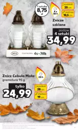 Gazetka promocyjna Kaufland - Kaufland - Gazetka - ważna od 04.11 do 04.11.2023 - strona 17 - produkty: Cebula, Sok, Gra, Rama, Znicz