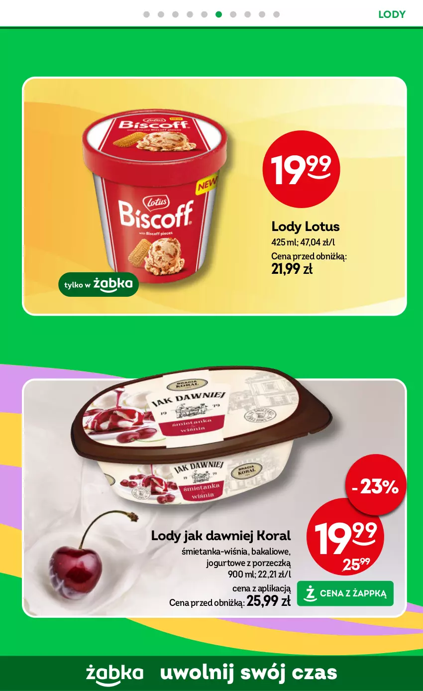 Gazetka promocyjna Żabka - gazetka-promocyjna-35-36-2026 - ważna 26.08 do 08.09.2026 - strona 51 - produkty: Jogurt, Lody, Por