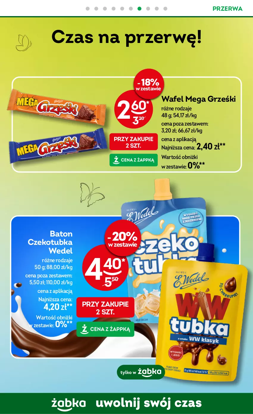 Gazetka promocyjna Żabka - gazetka-promocyjna-35-36-2026 - ważna 26.08 do 08.09.2026 - strona 76 - produkty: Baton, Grześki