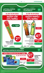 Gazetka promocyjna Żabka - gazetka-promocyjna-35-36-2026 - Gazetka - ważna od 08.09 do 08.09.2026 - strona 29 - produkty: Rama, Kaktus, Ice tea, Tran, Lody, Lipton, Czekolada, Napój