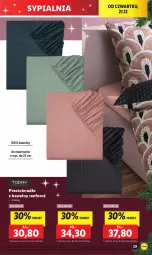 Gazetka promocyjna Lidl - GAZETKA - Gazetka - ważna od 23.12 do 23.12.2023 - strona 35 - produkty: Sypialnia, Materac, Prześcieradło, Tera