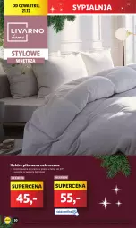 Gazetka promocyjna Lidl - GAZETKA - Gazetka - ważna od 23.12 do 23.12.2023 - strona 36 - produkty: Sypialnia, Kołdra