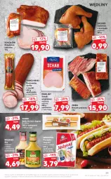 Gazetka promocyjna Kaufland - OFERTA TYGODNIA - Gazetka - ważna od 21.04 do 21.04.2021 - strona 29 - produkty: Kurczak, Polędwica, Sos, Sok, Gra, Hot dog, Sokołów, Rama, Parówki, Tarczyński, Schab wieprzowy, Morliny, Boczek, Bułki do hot dogów