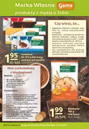 Gazetka promocyjna Gama - Gazetka Gama - Gazetka - ważna od 17.01 do 17.01.2022 - strona 8 - produkty: Mus, Mop, Gra, Kawa, Czekolada, Kakao, Metro, Biszkopty