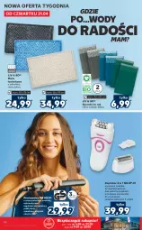 Gazetka promocyjna Kaufland - OFERTA TYGODNIA - Gazetka - ważna od 26.04 do 26.04.2022 - strona 44 - produkty: Piec, Depilator, Mata łazienkowa, Silan, Ręcznik, Szczoteczka