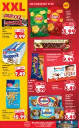 Gazetka promocyjna Kaufland - OFERTA TYGODNIA - Gazetka - ważna od 26.04 do 26.04.2022 - strona 6 - produkty: Piec, Lubisie, Ciastka, Ser, Prince Polo, Orzeszki, Chipsy, Czekolada mleczna, Tonik, Czekolada, Baton, Knoppers, E. Wedel, Felix, Orzeszki ziemne, Kinder