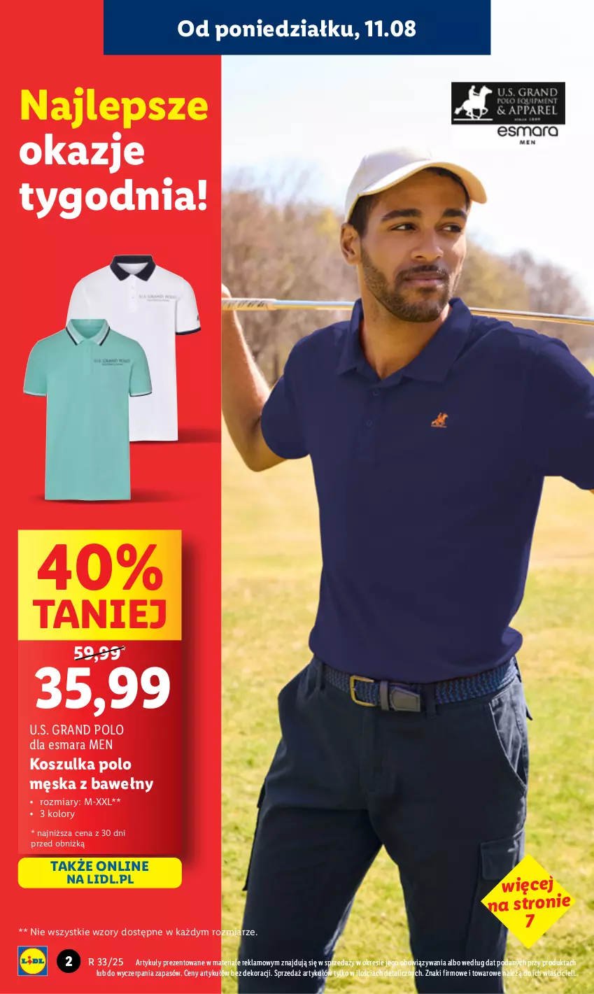 Gazetka promocyjna Lidl - GAZETKA - ważna 11.08 do 16.08.2025 - strona 2 - produkty: Gra, Kosz, Koszulka