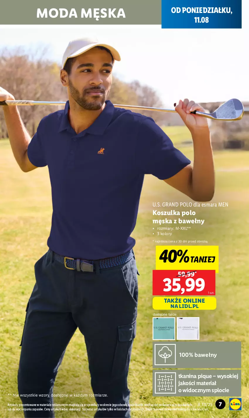 Gazetka promocyjna Lidl - GAZETKA - ważna 11.08 do 16.08.2025 - strona 7 - produkty: Gra, Kosz, Koszulka, Moda, Sok