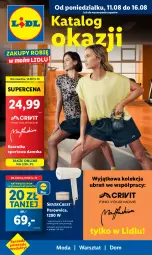 Gazetka promocyjna Lidl - GAZETKA - Gazetka - ważna od 16.08 do 16.08.2025 - strona 1 - produkty: Por, Kosz, Koszulka sportowa, Koszulka, Sport, Moda, Parownica