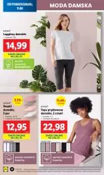 Gazetka promocyjna Lidl - GAZETKA - Gazetka - ważna od 16.08 do 16.08.2025 - strona 12 - produkty: Top, Sok, Gin, Moda, Legginsy