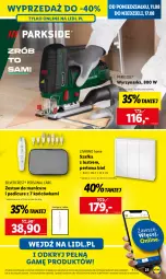 Gazetka promocyjna Lidl - GAZETKA - Gazetka - ważna od 16.08 do 16.08.2025 - strona 19 - produkty: Parkside, Silvercrest, Ivar, Wyrzynarka, Szafka, Manicure i pedicure, Szafka z lustrem