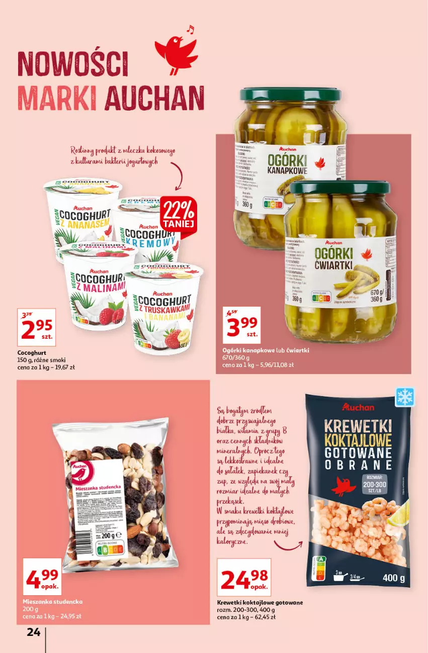 Gazetka promocyjna Auchan - przeNISKIE CENY na przebojowe marki Hipermarkety - ważna 10.02 do 16.02.2022 - strona 24 - produkty: Krewetki