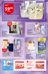 Gazetka promocyjna Auchan - przeNISKIE CENY na przebojowe marki Hipermarkety - Gazetka - ważna od 16.02 do 16.02.2022 - strona 15 - produkty: Woda perfumowana, Krem do twarzy, Koc, Eveline, Perfum, Tusz, Woda toaletowa, Mixa, Gillette, Odżywka, Woda, Fa
