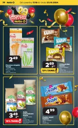Gazetka promocyjna Netto - Netto Gazetka Food 42/24B - Gazetka - ważna od 23.10 do 23.10.2024 - strona 20 - produkty: Goplana, Piec, Ciastka, Kupiec, Jeżyki, Croissant, Chrupki, LANA, Pieczywo chrupkie, Pieczywo