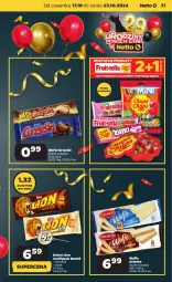 Gazetka promocyjna Netto - Netto Gazetka Food 42/24B - Gazetka - ważna od 23.10 do 23.10.2024 - strona 21 - produkty: Gra, Lion, Grześki, Baton, Nestlé