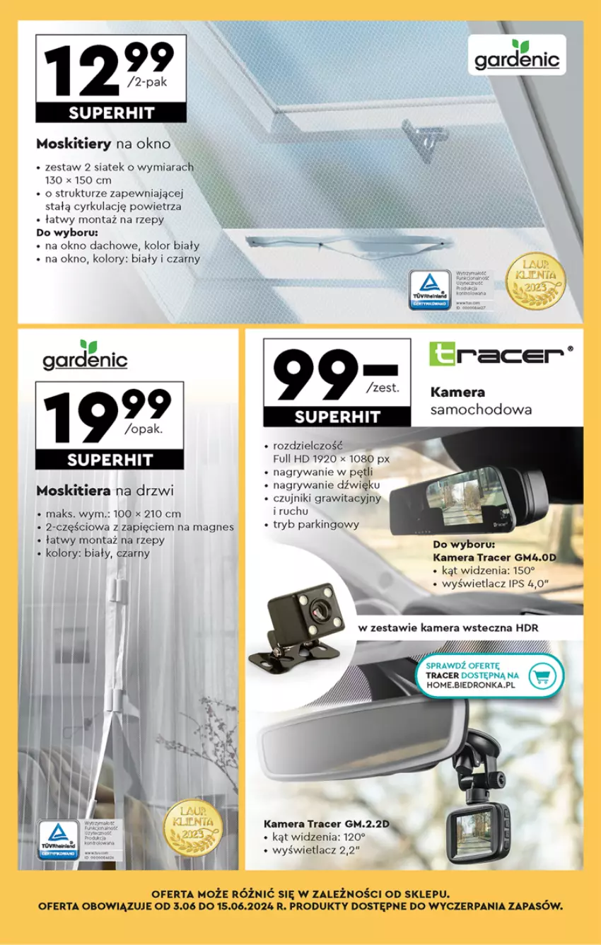 Gazetka promocyjna Biedronka - Od poniedzialku - ważna 03.06 do 08.06.2024 - strona 57 - produkty: Acer, Kamera