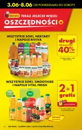 Gazetka promocyjna Biedronka - Od poniedzialku - Gazetka - ważna od 08.06 do 08.06.2024 - strona 6 - produkty: Sok, Gra, Napoje, Tera, Smoothie, Nektar