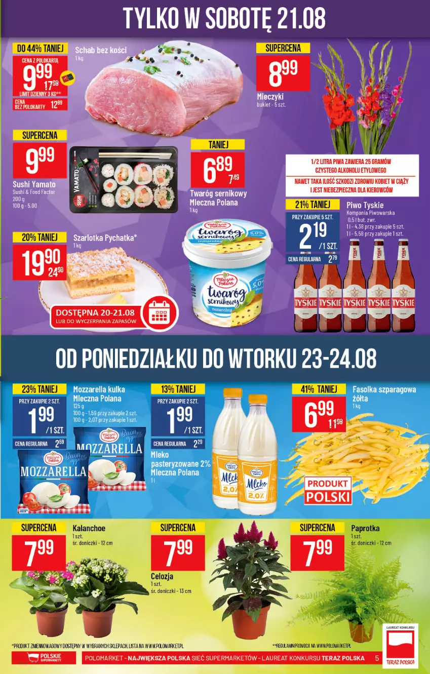 Gazetka promocyjna PoloMarket - Gazetka pomocyjna - ważna 18.08 do 24.08.2021 - strona 5 - produkty: Gra, Piec, Piwa