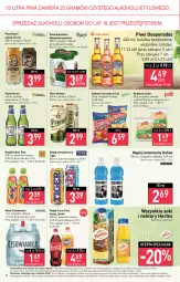 Gazetka promocyjna Stokrotka - Supermarket - Gazetka - ważna od 19.04 do 19.04.2023 - strona 12 - produkty: Piwa, Piwo, Warzywa, Sok, Gra, Napój energetyczny, Kasztelan, Chipsy, Coca-Cola, Desperados, Tiger, Napój izotoniczny, Crunchips, Oshee, Fanta, Owoce, Kubuś, Woda, Artur, Sprite, Napój, Cisowianka, Krakersy, Mięso, Nektar, Kozel, Hortex, Fa