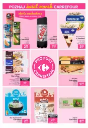 Gazetka promocyjna Carrefour - Gazetka Express - Gazetka - ważna od 14.06 do 14.06.2021 - strona 4 - produkty: Ser, Ryż, Brie, Jaja, Chałwa, Chipsy, Kosz, Gouda plastry, Camembert, Napój gazowany, Ser pleśniowy, Gouda, Napój