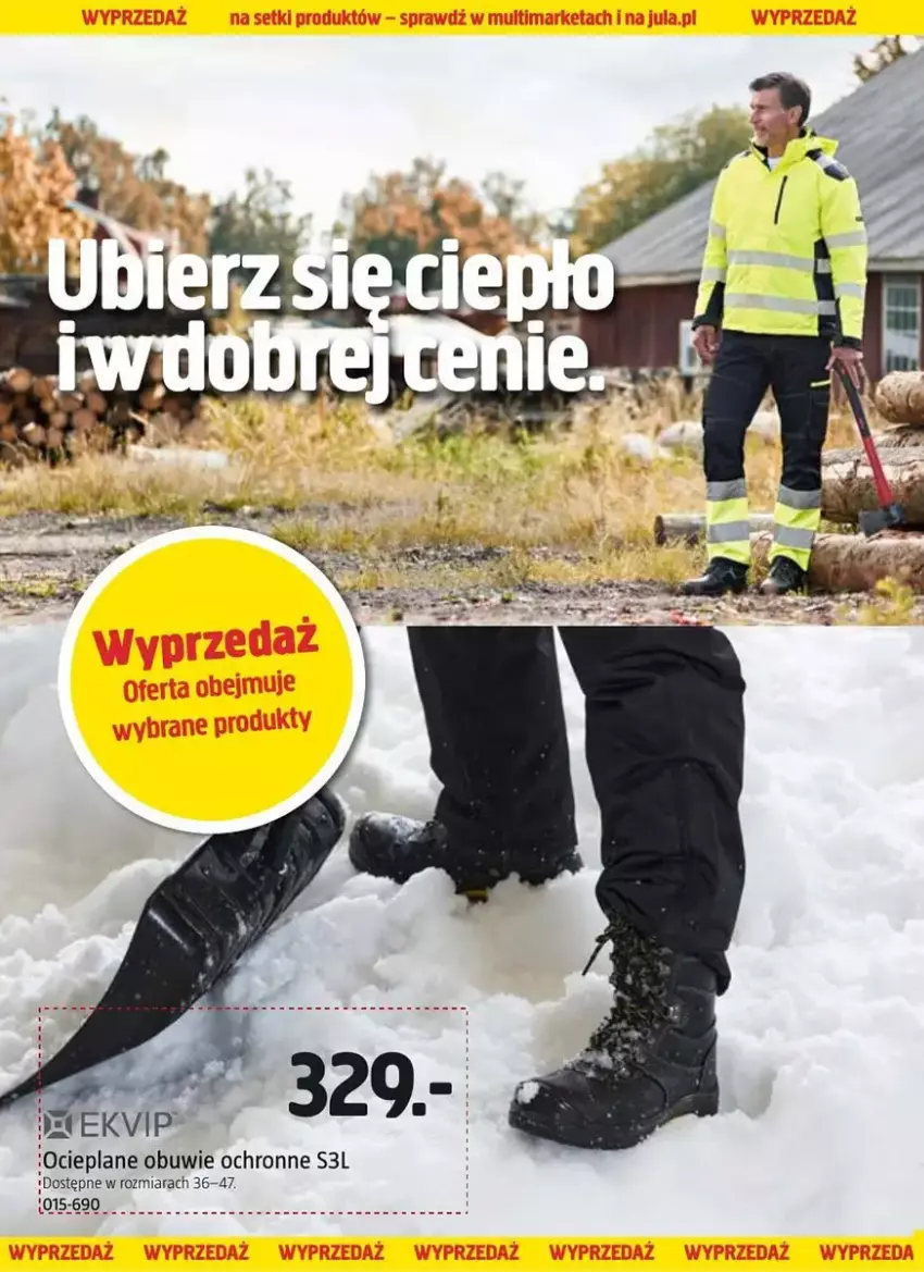 Gazetka promocyjna Jula - ważna 30.01 do 26.02.2025 - strona 6 - produkty: Obuwie, Obuwie ochronne