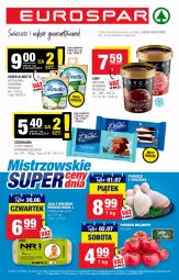 Gazetka promocyjna Spar - EuroSpar - Gazetka - ważna od 06.07 do 06.07.2022 - strona 1 - produkty: Ser, Gry, Serek, Czekolada, Hochland, Almette