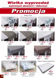 Gazetka promocyjna Bodzio - Gazetka - ważna od 30.06 do 30.06.2024 - strona 56 - produkty: Top, Por, Pościel, Poszewka, Materac, Tera, Bieżnik, Obrus