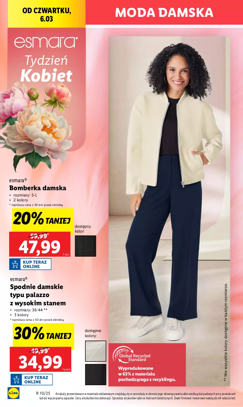 Gazetka promocyjna Lidl - GAZETKA - ważna 06.03 do 08.03.2025 - strona 26 - produkty: Moda, Sok, Spodnie