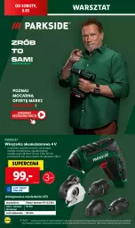 Gazetka promocyjna Lidl - GAZETKA - Gazetka - ważna od 08.03 do 08.03.2025 - strona 28 - produkty: Parkside, Przewód, Tarka, Wkręt, Moda, Wkrętarka, Akumulator