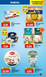 Gazetka promocyjna Lidl - GAZETKA - Gazetka - ważna od 08.03 do 08.03.2025 - strona 41 - produkty: Ser, Twaróg, Brie, Gorgonzola, Burrata, Mlekovita, Pilos, Mleczna kanapka, Kinder, Mleko
