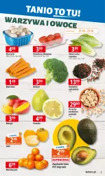 Gazetka promocyjna E Leclerc - Gazetka - ważna od 27.10 do 27.10.2025 - strona 5 - produkty: Piec, Mandarynki, Kaki, Sałat, Pomelo, Rodzynki, Mango, Pomidory