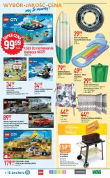 Gazetka promocyjna E Leclerc - Gazetka - ważna od 01.07 do 01.07.2023 - strona 12 - produkty: Top, Sok, Por, Materac, Tera, LEGO, Torba, Urgo, Półka, Wózek, Monster truck, LEGO City, Fotel, Grill, Dźwig